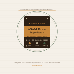 ASAM Brew Ingredients - 15 gallons