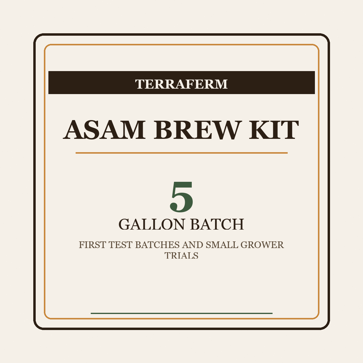 ASAM Brew Kit - 5 Gallon Batch