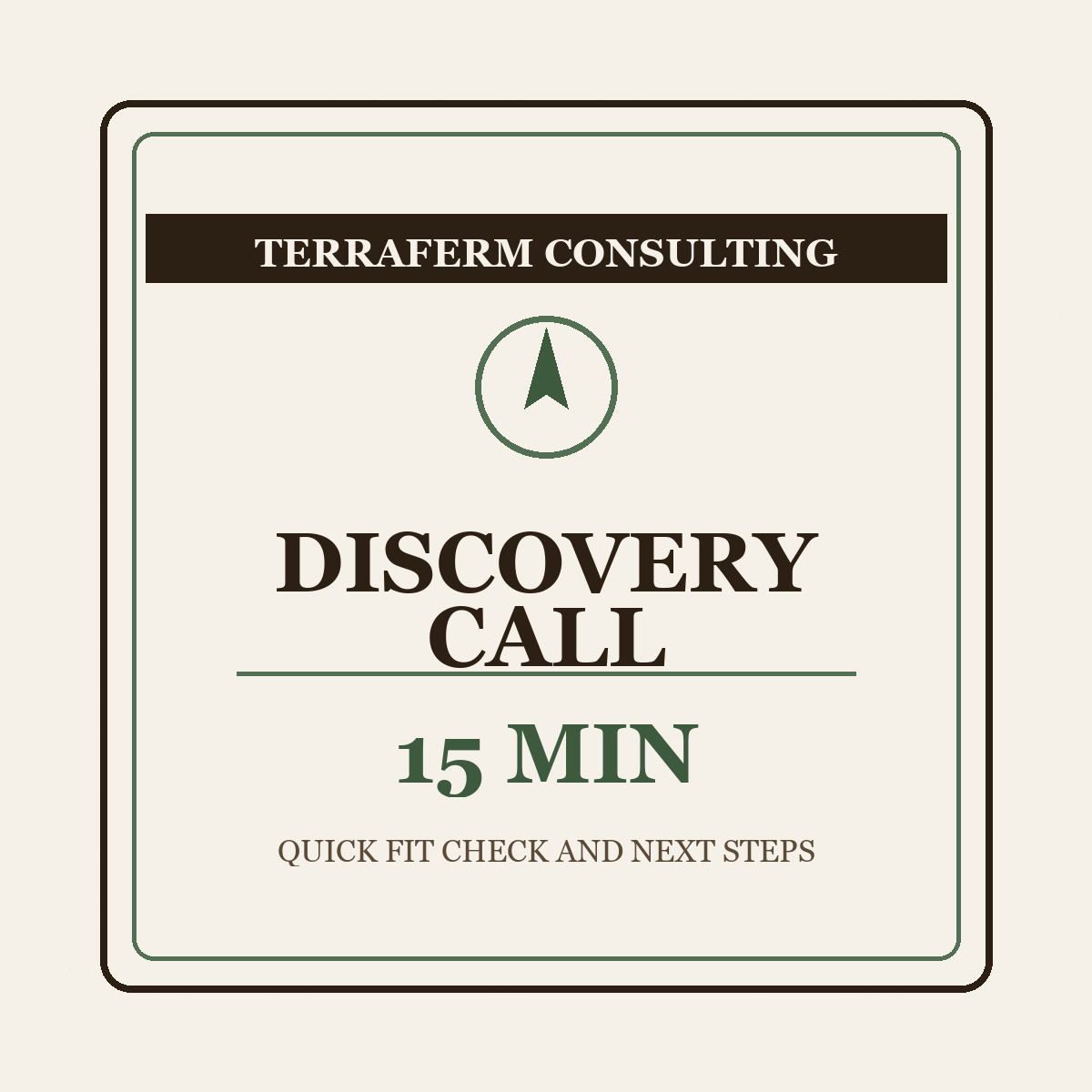 15-Minute Discovery Call